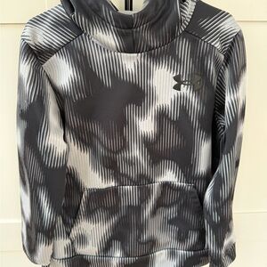 Under Armour and Puma Black and Gray Hoodie pair